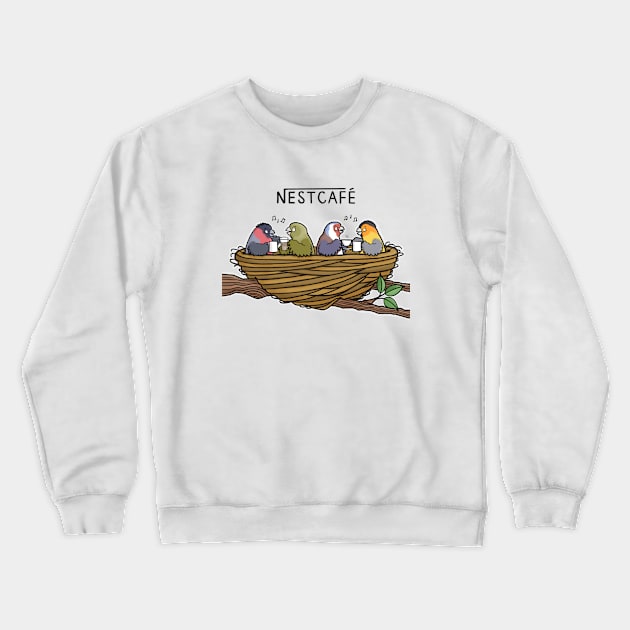 Nestcafe Crewneck Sweatshirt by CarlBatterbee